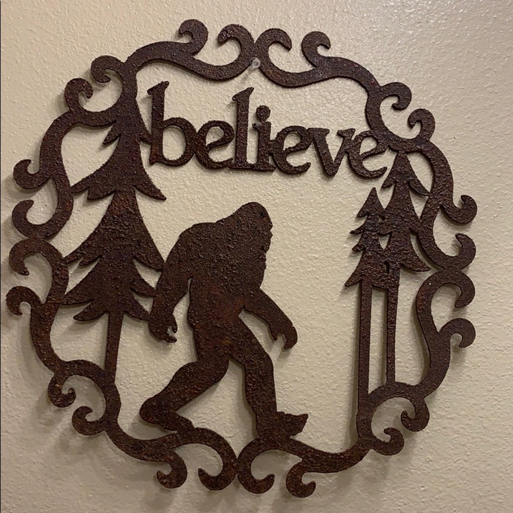 Make offer 💕 Metal Bigfoot/Sasquatch Art